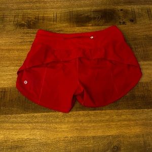 Lululemon shorts size 6